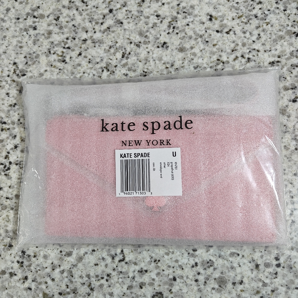 Kate spade Yours Truly Envelope Wristlet (Pink Grapefruit Soda) - Picture 2 of 8